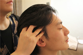 スキャルプマッサージ